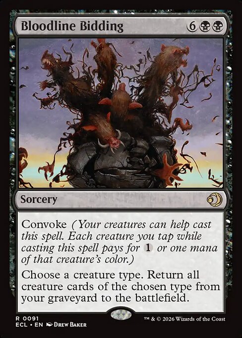 Bloodline Bidding - Lorwyn Eclipsed
