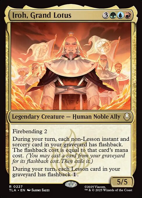 Iroh, Grand Lotus (Foil) - Avatar: The Last Airbender