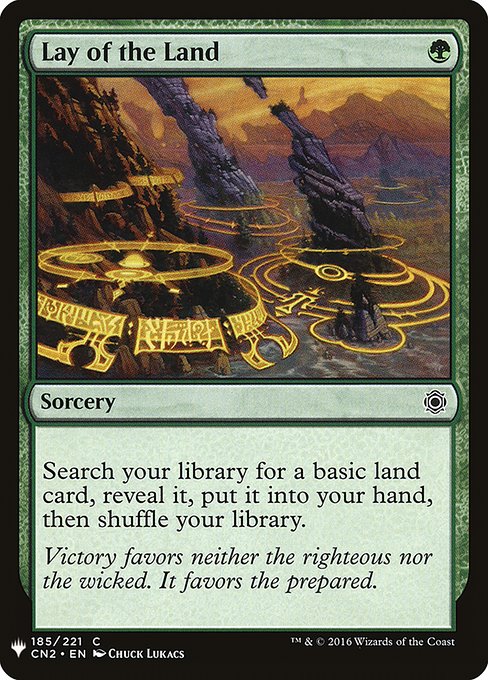 Lay of the Land - The List Reprints