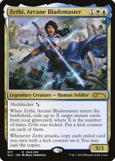 Zethi, Arcane Blademaster - SLX Cards