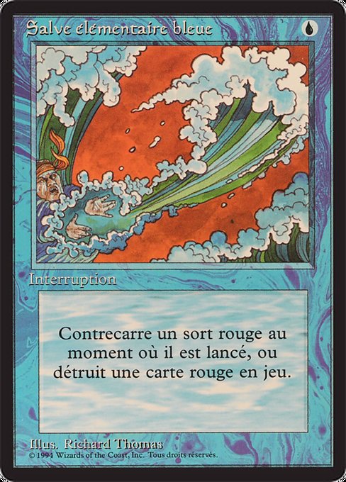 Blue Elemental Blast - Revised Edition