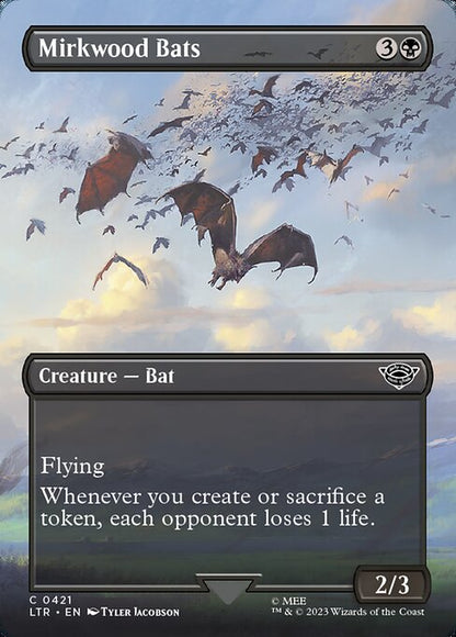 Mirkwood Bats (Borderless) - Universes Beyond: The Lord of the Rings: Tales of Middle-earth