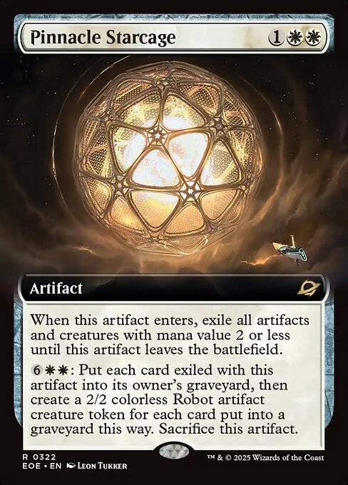 Pinnacle Starcage (Extended Art) - Edge of Eternities
