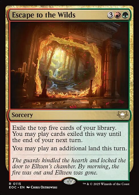 Escape to the Wilds - Commander: Edge of Eternities