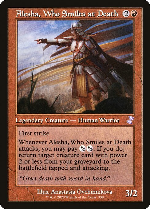 Alesha, Who Smiles at Death - Time Spiral: Remastered