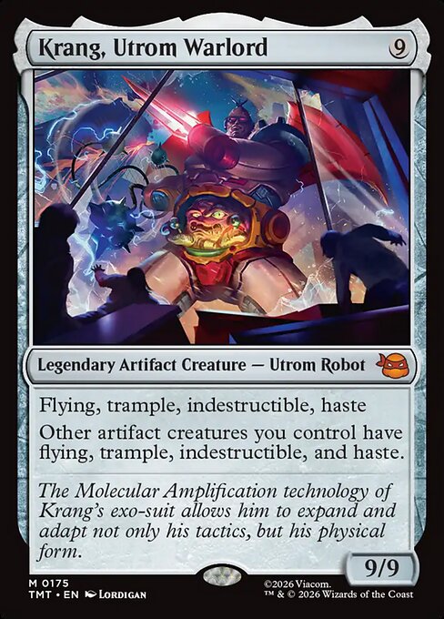 Krang, Utrom Warlord (Foil) - Teenage Mutant Ninja Turtles
