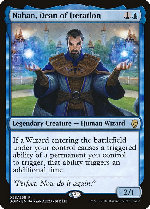 Naban, Dean of Iteration - Dominaria
