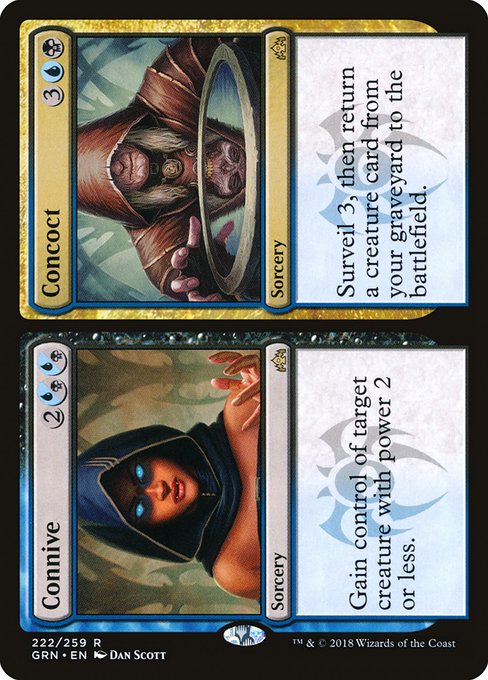 Connive // Concoct - Guilds of Ravnica