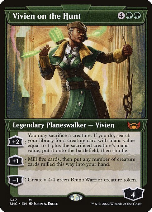 Vivien on the Hunt (Showcase) - Streets of New Capenna