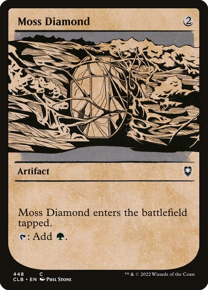 Moss Diamond (Showcase) - Commander Legends: Battle for Baldur's Gate