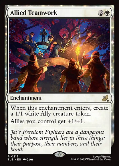 Allied Teamwork (Foil) - Avatar: The Last Airbender: Eternal-Legal