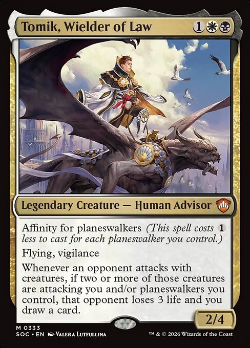 Tomik, Wielder of Law - Commander: Secrets of Strixhaven