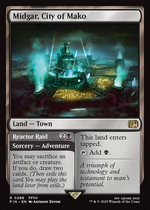 Midgar, City of Mako (Foil) - FINAL FANTASY