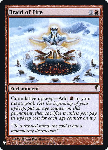 Braid of Fire - The List Reprints
