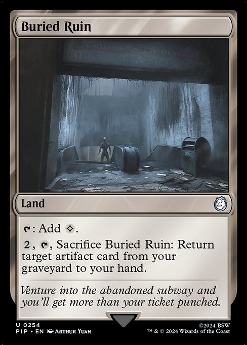 Buried Ruin - Universes Beyond: Fallout