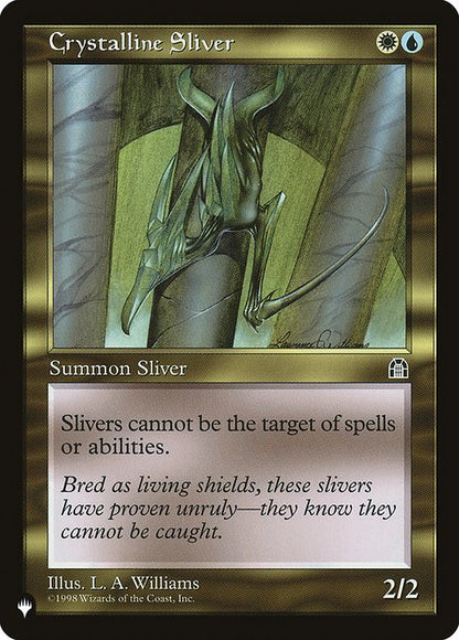 Crystalline Sliver - The List Reprints