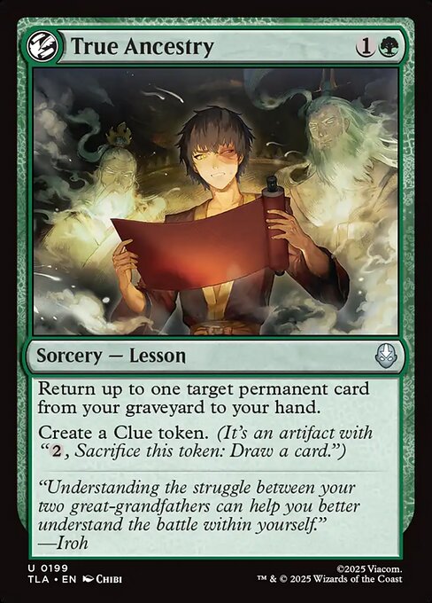 True Ancestry (Foil) - Avatar: The Last Airbender