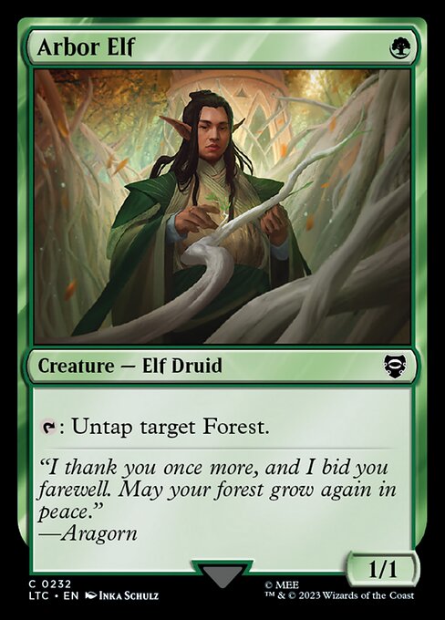 Arbor Elf - Commander: The Lord of the Rings: Tales of Middle-earth