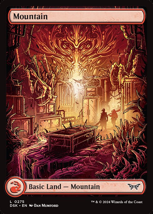 Mountain (0275) - Full Art - Duskmourn: House of Horror