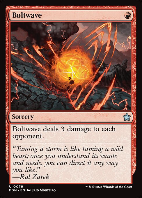 Boltwave (Foil) - Foundations