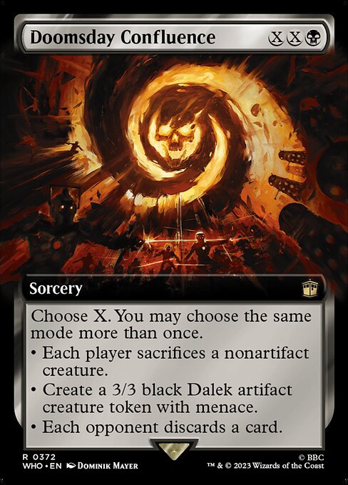 Doomsday Confluence (Extended Art) - Universes Beyond: Doctor Who