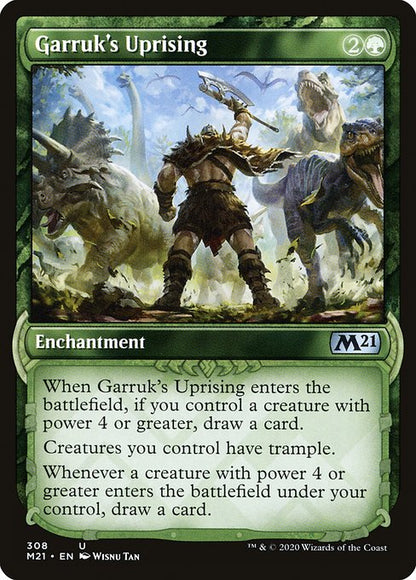 Garruk's Uprising (Showcase) - Core Set 2021