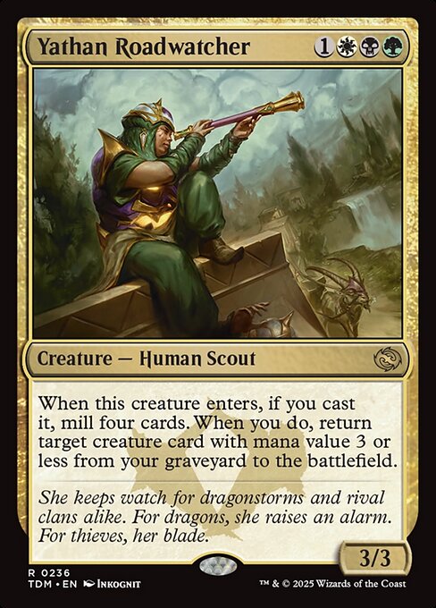 Yathan Roadwatcher (Foil) - Tarkir: Dragonstorm