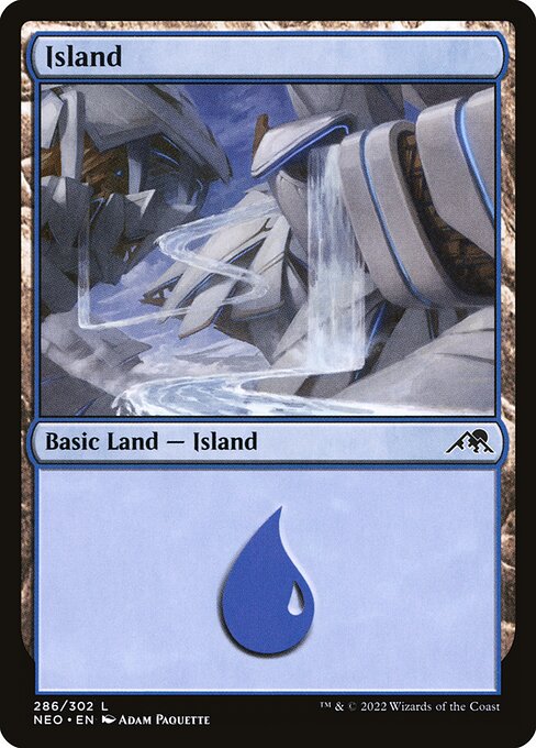Island (286) - Kamigawa: Neon Dynasty