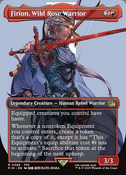 Firion, Wild Rose Warrior (Borderless) - FINAL FANTASY