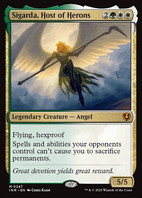 Sigarda, Host of Herons (Foil) - Innistrad Remastered