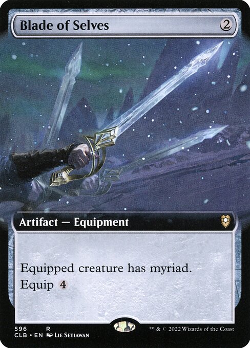 Blade of Selves (Extended Art) - Commander Legends: Battle for Baldur's Gate