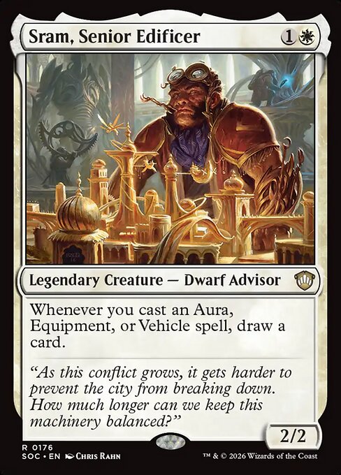 Sram, Senior Edificer - Commander: Secrets of Strixhaven