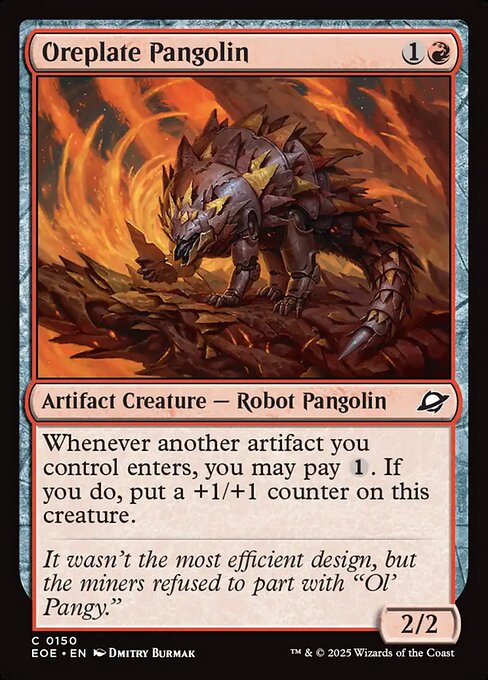 Oreplate Pangolin - Edge of Eternities