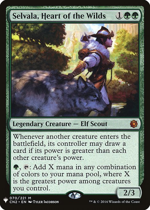 Selvala, Heart of the Wilds - The List Reprints