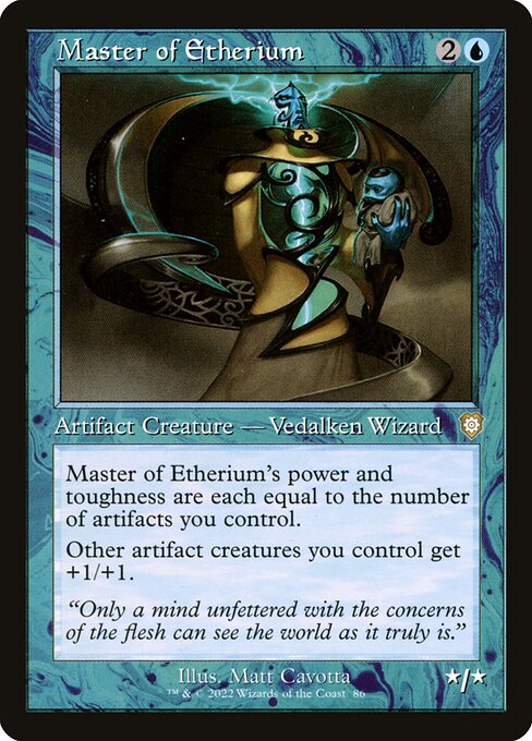 Master of Etherium (Retro Frame) - Commander: The Brothers' War