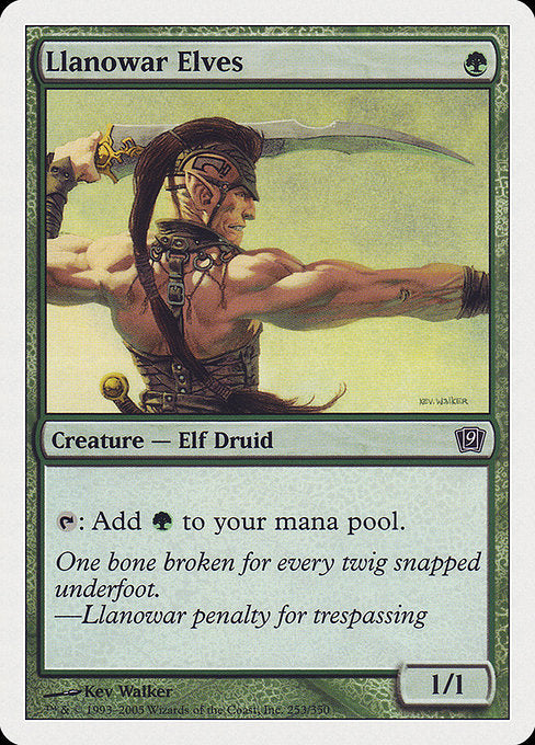 Llanowar Elves - 9th Edition