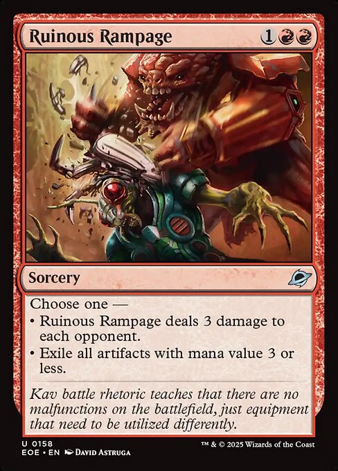 Ruinous Rampage - Edge of Eternities