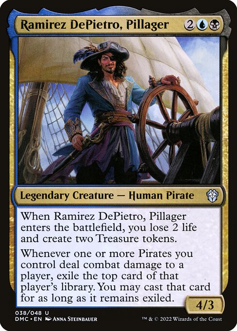 Ramirez DePietro, Pillager - Commander: Dominaria United