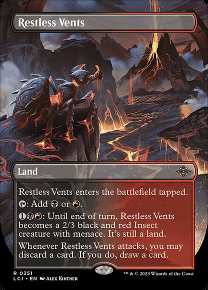 Restless Vents (Borderless) - The Lost Caverns of Ixalan