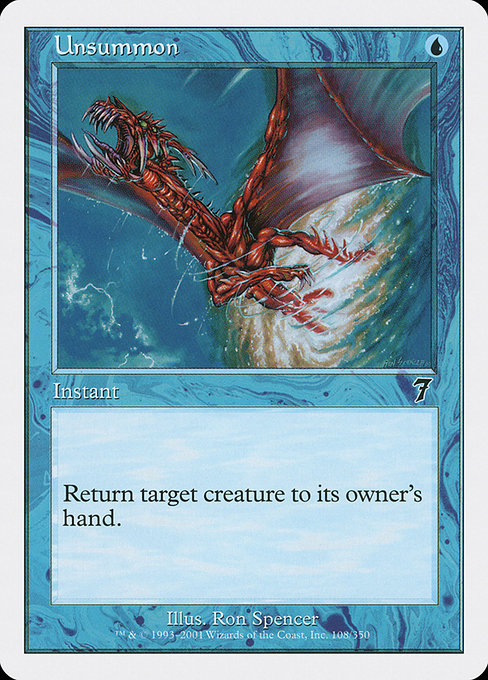 Unsummon - 7th Edition