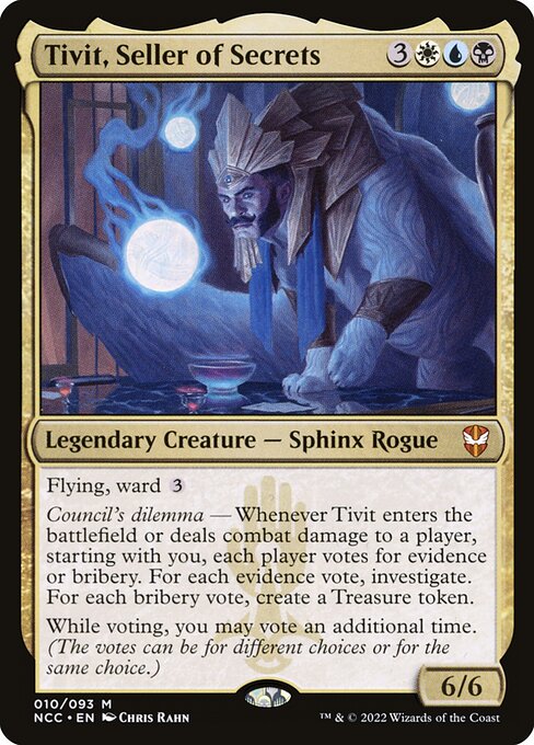 Tivit, Seller of Secrets - Commander: Streets of New Capenna