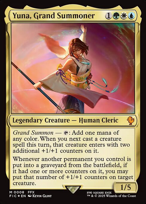 Yuna, Grand Summoner - Commander: FINAL FANTASY