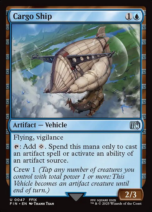 Cargo Ship - FINAL FANTASY