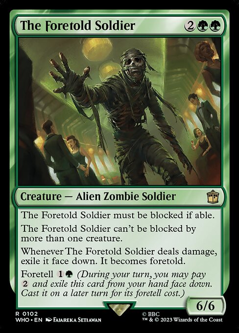 The Foretold Soldier - Universes Beyond: Doctor Who