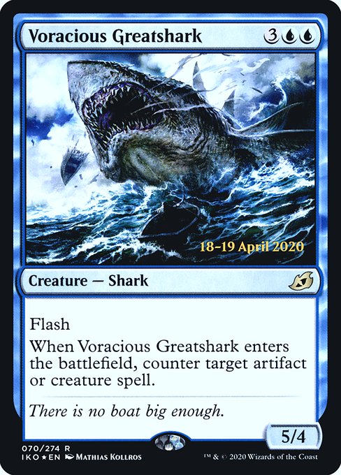Voracious Greatshark - Prerelease Cards
