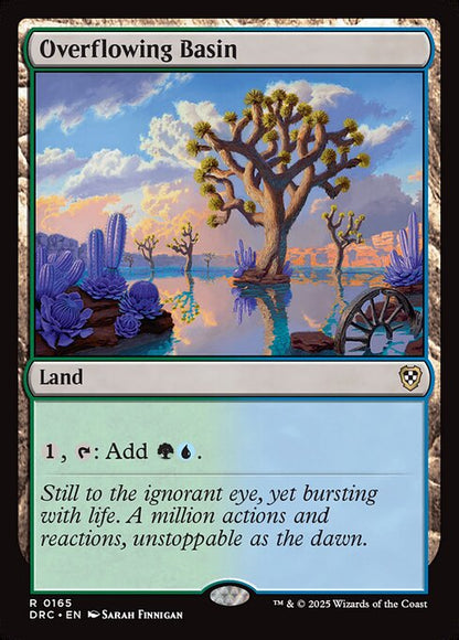 Overflowing Basin - Commander: Aetherdrift