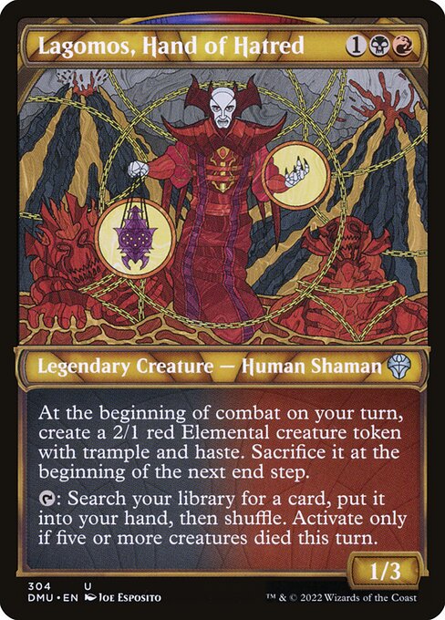Lagomos, Hand of Hatred (Showcase) - Dominaria United