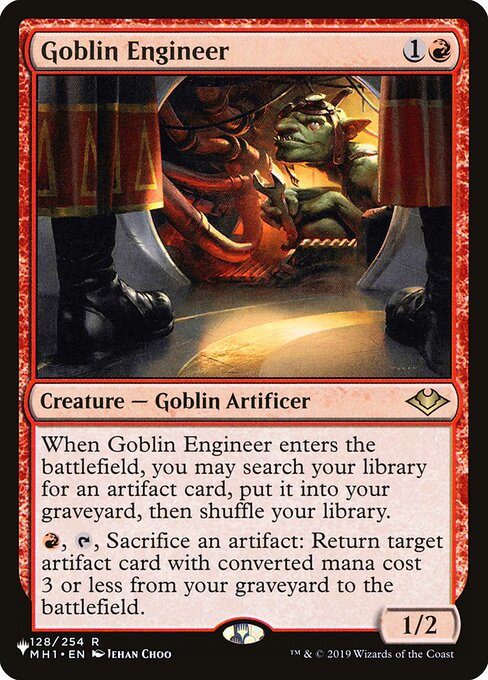 Goblin Engineer - The List Reprints
