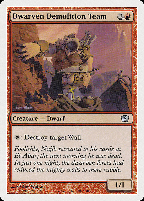 Dwarven Demolition Team (Retro Frame) - 30th Anniversary Edition