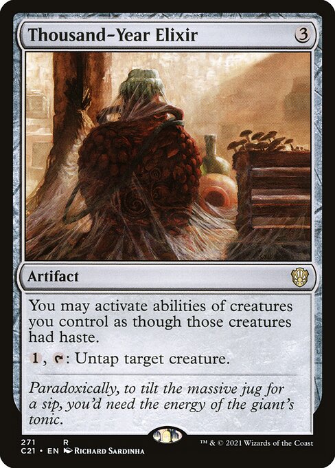 Thousand-Year Elixir - Commander 2021